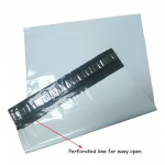 2022 Custom logo wholesale 12*15in perforation Self seal poly bags poly mailers for clothes boutique shipping