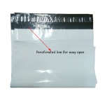 Personalized clothing packaging plastic courier postal mailing envelopes, free, poly bag biodegradableSelf-seal perforated dotted poly mailers mailing bags