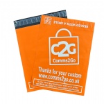 Custom Logo Printed 100% Compostable Polymailer Plastic Mail Clothes Packaging Eco Poly Mailer 30x40cm Mailing Shipping Bag For Clothing