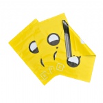 Custom Self Sealing Printed 10*13 yellow Poly Mailers yellow printed Mailing Bags Courier Bag For Postage Shop Online For Sale