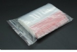 PE clear ziplock zipper plastic bag