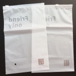 custom CPE zipper lock bag resealable