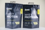 Custom Matte Glossy Printing Stand Up Bag Whey Protein Pouch With Zipper For Protein Powder Packaging