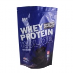 Glossy Printing Stand Up Bag Whey Protein Pouch With Zipper For 2LB Chocolate Powder Packaging