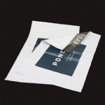 13x17 White blue Custom plastic envelopes poly mail bag poly mailers mailing bag