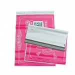 14.5x19 2.5mil red pink poly mailers custom red pink shipping bags apparel red shipping bags