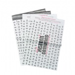 14x17in 2.5mil custom mailing garment bags great quality poly mailers t-shirts custom printing boutique shipping bags
