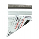2.5mil 12x15in custom black color poly mailers good quality custom black mailing bags for clothing t-shirts