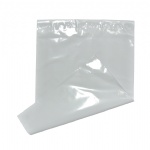 12x16 2mil white glossy poly mailer bag small minimum glossy finish white mailing bags