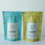 1.5kg Whey Protein Powder Stand Up Pouches Zipper Pouch Plastic Bags With Zipper Custom Printed Tea Dry Food Packaging Bags