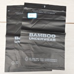 wholesale self sealing eco friendly mailing satchels printed logo black 10*13 12x15 biodegradable custom poly mailers for socks