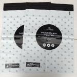 Customized Shipping 12*15 Biodegradable Christmas Gift Poly Mailers Compostable Satchels Bags Printed For Mailing Bag With Logo
