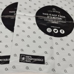 100% eco friendly corn starch compostable courier mailing satchels mailing poly bags cheap mailer biodegradable shipping bags