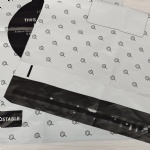 Low MOQ Custom Printed 12*15 Biodegradable Compostable Mailer Mailing Bag Black Shipping Express Mailing satchels for Clothes