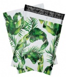 Ready to ship 1000 banana leaf poly mailers 10*13in waterproof 25*33cm banana leaf mailing bags 500pcs for shipping