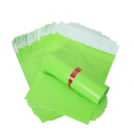 custom logo 14.5*19in white black green poly mailers 12*15in green logo mailing bags self seal poly bags for apparel