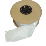 Clear White Custom Pre-Opened Bag On A Roll for Auto Machine Use Plastic Heat Seal Mailing Bags Roll Bags