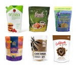 Custom Made Stand Up Pouch Zipper Bags Food Packaging Bags with windows for food