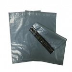 biodegradable grey custom shipping bags grey color poly mailer bags courier bags with logo for clothing